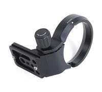 iShoot Bague de fixation pour trépied avec plaque à dégagement rapide, compatible avec Sony SEL35F14Z FE 35 mm f/1.4 ZA, SEL90M28G FE 90 mm f/2.8 Macro G OSS, SEL100F28GM FE 100 mm f/2.8 STF GM OSS