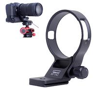 iShoot Bague de fixation pour trépied en métal compatible avec Canon RF 100-400 mm f/5.6-8 IS USM, support d'objectif inférieur Arca-Swiss Fit Plaque à dégagement rapide rainure en queue d'aronde