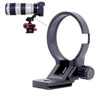 iShoot Bague de montage en métal pour trépied compatible avec Canon EF-EOS R - Modèle basique - Support de support d'objectif - Support inférieur - Plaque à dégagement rapide Arca-Swiss
