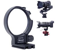 iShoot Bague de montage pour trépied compatible avec Nikon Nikkor Z 24-70 mm f/2.8 S, support d'objectif inférieur avec plaque à dégagement rapide Arca-Swiss Fit