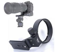 iShoot Bague de montage pour trépied d'objectif pour Nikon AF-S NIKKOR 200-500 mm f/5.6E ED VR, CNC usiné objectif, support de support de collier d'objectif usiné CNC, plaque de dégagement rapide ARCA
