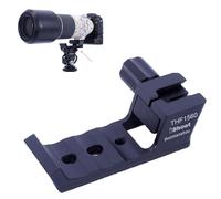 iShoot Bague de support pour trépied compatible avec Fuji XF 150-600 mm F5.6-8 R LM OIS WR, XF 500 mm F5.6 R LM OIS WR & GF 500 mm F5.6 R LM OIS WR, Arca-Swiss Fit Plaque à dégagement rapide