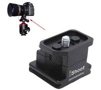 iShoot Base Anneau de Montage pour Trépied Bague Collier d'Objectif Pied Remplacement Compatible avec Sigma MC-21 Adaptateur Convertisseur de monture EF-L, Support Lentille plaque de dégagement rapide