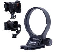 iShoot Collier d'objectif avec Anneau de Montage pour trépied Compatible avec Les objectifs Sigma 14 mm F1.4 DG DN Art et 15 mm F1.4 DG DN Diagonal FISHEYE Art, Support d'objectif inférieur avec plaq