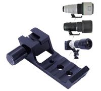 iShoot Support de pied pour trépied compatible avec Fuji XF 150-600 mm F5.6-8 R LM OIS WR, XF 500 mm F5.6 R LM OIS WR & GF 500 mm F5.6 R LM OIS WR, Arca-Swiss Fit Plaque à dégagement rapide