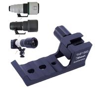 iShoot Support de pied pour trépied compatible avec Fuji XF 150-600 mm F5.6-8 R LM OIS WR, XF 500 mm F5.6 R LM OIS WR & GF 500 mm F5.6 R LM OIS WR, avec plaque à dégagement rapide Arca-Swiss Fit