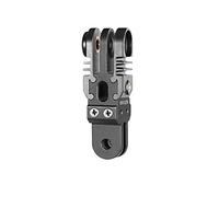 iSHOXS 2C ProFork Xtension VarioLock | Bras d’Extension pour caméra d’Action à Filetage 1/4 Pouce | Bras Magique pour GoPro Hero 13 12 11 Max DJI Osmo Apexcam Akaso et similaires | Pivote à 90 degrés