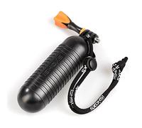 iSHOXS Aqua Handle | Poignée Flottante pour caméra d’Action | Compatible à GoPro Hero 13 12 11-10-9-Max, DJ Osmo, Apexcam, Akaso et similaire | Étanche pour plngée sous-Marine - Noir