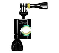iSHOXS Cero | Support de Guidon de vélo pour Gopro Hero 11-10-9, Insta360 et Caméra d'action Compatible | Accessoires de Fixation VTT Moto | Aluminium 28-65mm
