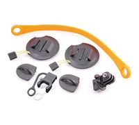 iSHOXS Kit de pastilles adhésives pour sports d'hiver et nautiques - Support adhésif étanche pour GoPro et caméras d'action compatibles