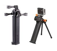 iSHOXS Prohandle Basic | trepied Appareil Photo | Adaptateur pour GoPro Hero11-10- 9, Insta360 et caméra d'action Compatible | Perche à Selfie