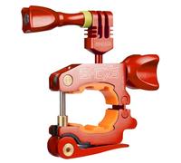 iSHOXS PROMOUNT Base | Support de Guidon de vélo pour caméra d’Action | Compatible à GoPro Hero 13 12 11-10-9- Max, DJI Osmo Apexcam et similaires | en Aluminium 20-32 mm