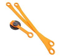 iSHOXS SafeSling Set | Fixation Vantouse | Accessoire Voitures Moto VTT | Caoutchou résistant Flexible | pour GoPro Hero 13 12 11, 10, 9 Insta360 et aux caméras d'action compatibles