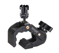 iSHOXS Shark Support Action Cam Antivibration Stable | Compatible GoPro, DJI & Insta360, Ø 28-65 mm, Fixation Rapide pour Moto, Vélo & Outdoor, Compatible Profils Ronds et Carrés