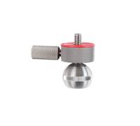 iSHOXS Small Grab | Adaptateur de trépied en Aluminium pour Les appareils Photos | Compatible au caméra d'action GoPro Hero 11-10-9 et similaires | Accessoire de Filetage ¼“