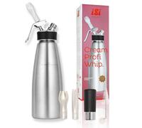 iSi Cream Profi Whipper 1L -Stainless Steel Whipper for Cream, Cold Foams, Mouss