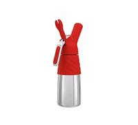 iSi Creative Whip pour crème fouettée, desserts et garnitures Rouge 0,9 l