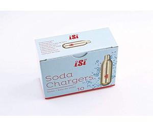 iSi Soda Maker Classique - Siphon à Soda Manuelle, Étincelle, Acier Inoxydable, Or