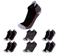 ISI WORK CAPOLAVORO Chaussettes Femme et Homme de Travail, Protège-Bas & Socquettes Femme et Homme, Chaussettes Courtes Mixte - Lot de 6 (JOB 02, 35-38)