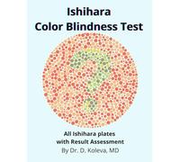 Isihara Color Blindness Test: All Ishihara plates with Result Assessment
