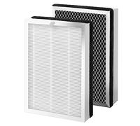 isinlive 25 Replacement Filter Compatible with 25 Air Purifier S1/W1/B1, 3-in-1 HEPA Activated Carbon Filter, 2 Pack