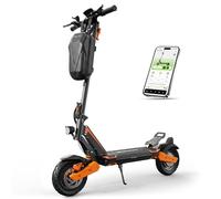 isinwheel GT1Dual Trottinette Électrique Adulte Tout Terrain, Double Moteur Commutable, Batterie 48V 13Ah 60 km Autonomie, Pneus 10" Off-Road, Clignotants LED, Double Frein, Pliable, Charge Max 150 kg
