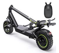 isinwheel S10MAX Trottinette Électrique Adulte 1000W,Batterie 54.6V 15Ah,Autonomie 60KM,Pneus Tout Terrain 10",Double Bras Oscillant,APP Connectée,Écran LED,Pliable avec Sac de Transport