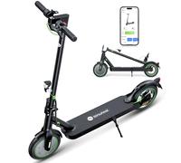 isinwheel S9Pro Trottinette électrique pour Adultes avec autorisation de Circulation routière, Moteur 350 W, Batterie 7,5 Ah jusqu'à 30 km, pneus 8,5", Application et écran LED, pour Adultes