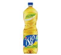 ISIO 4 Huile Combinée 1L - 4 Huiles de Graines et 20% Huile d'Olive Vierge Extra - Bouteille en Plastique Recy t Recyclable - Assaisonnement et Cuisson - Lot de 3