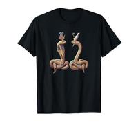 Isis en Tant Que Serpent d'Uraeus et Osiris Serapis T-Shirt