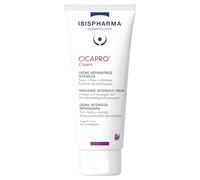 ISISPHARMA CICAPRO Cream 100 ml - Crème réparatrice apaisante hydratante - Visage et Corps - Peaux Irritées et Abîmées - Post-acte dermatologique - Sans parfum - Fabrication Française