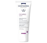 ISISPHARMA CICAPRO Cream 40 ml - Crème réparatrice apaisante hydratante - Visage et Corps - Peaux Irritées et Abîmées - Post-acte dermatologique - Sans parfum - Fabrication Française