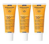 ISISPHARMA Uveblock SPF 50+ Dry Touch Émulsion 3x40 ml