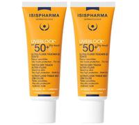 ISISPHARMA Uveblock SPF 50+ Dry Touch Medium Maquillage 2x40 ml