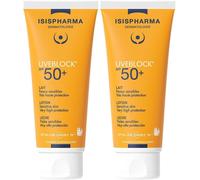 ISISPHARMA Uveblock SPF 50+ Lait 2x100 ml