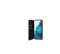 ISIUM 900861 Etui Portefeuille Noir Compatible avec Samsung S20Fe - Portefeuille Étui Housse - Étui à Rabat - Housse avec Rangements Cartes - Anti-Choc Protection Intégrale, Transparent