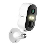 Isiwi FLAI+ Caméra Wi-FI extérieure 2K 3MP avec Batterie, Vision Nocturne IR, Audio bidirectionnel, AI, Notifications intelligentes, Alarme Son/Lumineuse, IP65, Carte SD - ISW-BBT3M