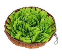ISIYINER Snuffle Mat pour Chiens, Tapis de Fouille Chien Antidérapant Lavable Dog Pet Snuffle Feeding Mat Dog Puzzle Interactif Jouets Vert