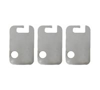 ISJRJF Arrêt de charnière de porte Convient Pour A3 S3 Rs3 Mk2 A4 S4 Rs4 B6 B7 A6 S6 Rs6 Convient Pour 3X Voiture Avant Inférieure Porte Charnière Rondelle Cale Charnière latérale
