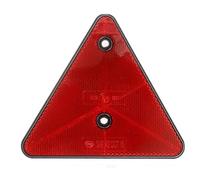 ISJRJF Bande réfléchissante Lot de 1, 2 ou 4 réflecteurs triangulaires Rouges pour remorque, Moto, Camion, Bateau, Voiture, Accessoires Réfléchissant Bande autocollante(1pcs)