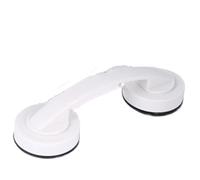 ISJRJF Barre d'appui de Douche Poignée à Ventouse pour Salle de Bain, accoudoir pour siège de Toilette, pour Porte vitrée, réfrigérateur, Armoire, Barres d'appui de sécurité Barres d'appui(M - White)