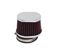 ISJRJF Carburateur de Moto Carbu pour Moteur Filtre à air Universel pour Moto, 38/42/45/50/55/60 mm, pour Voiture de Course, Filtre d'admission d'air de Sport(55mm)