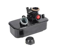 ISJRJF Carburateur kit Convient pour B-Riggs pièces de Tondeuse à Gazon 499809 494406 498809A 795477 Ensemble de carburateur Réservoir de Carburant d'huile Carb