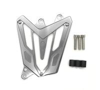 ISJRJF Couvercle de Protection Convient pour Yamaha MT07 FZ07 XSR700 Tracer 2013-2022 Couvercle de Protection de chaîne de pignon Avant Garde de chaîne(Gray)
