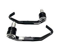 ISJRJF Protege Main Moto Protège-Mains en Aluminium pour Moto Honda CBR 600F, 650F, 650R, 1000RR, Protection de Frein et d'embrayage(Black 650R)