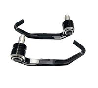 ISJRJF Protege Main Moto Protège-Mains en Aluminium pour Moto Honda CBR 600F, 650F, 650R, 1000RR, Protection de Frein et d'embrayage(Black 600F)