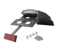 ISJRJF Support Plaque Moto Kit d'élimination de Garde-Boue arrière pour Moto Honda SCL500 2023-2024, Support de Plaque d'immatriculation Accessoires pour Motos(with Reflector Smoke)