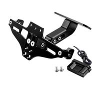 ISJRJF Support Plaque Moto Support de Plaque d'immatriculation de Moto pour Honda PCX150 PCX160 PCX125 2018-2023 Accessoires pour Motos(Black)