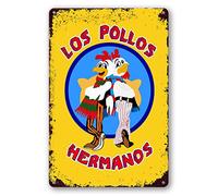 ISKADO Affiche rétro du film Breaking Bad Los Pollos Hermanos 20,3 x 30,5 cm
