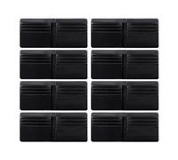 ISKDJBJG 8 Pièces Portefeuille Sublimation Portefeuille Transfert Chaleur Vierge Portefeuille Sublimation Vierge avec Fenêtres D'Identification pour L'Obtention du Diplôme Travail Voyage